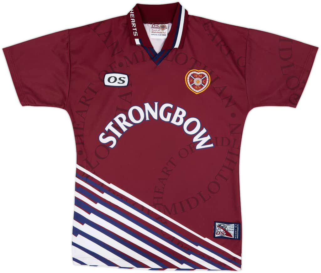 1998-99 Hearts Home Shirt - 8/10 - (L)