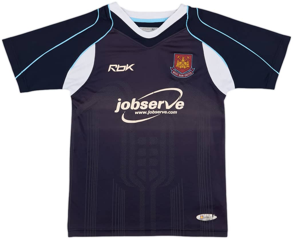 2006-07 West Ham Away Shirt - 6/10 - (S.Boys)