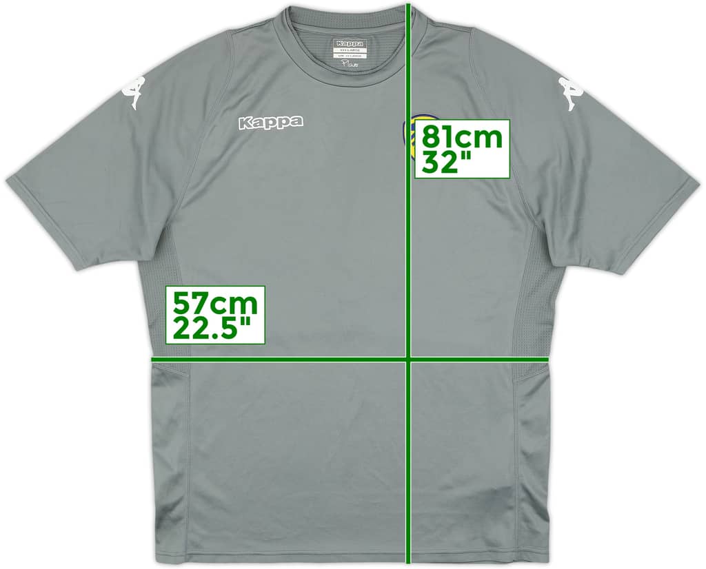 2016-17 Leeds Kappa Training Shirt - 9/10 - (XXL)