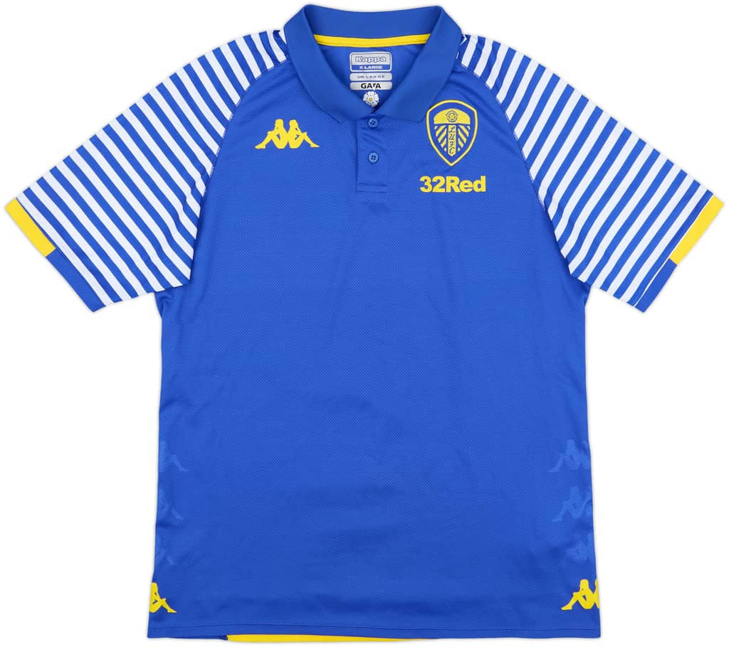 2019-20 Leeds United Kappa Polo Shirt - 9/10 - (L)