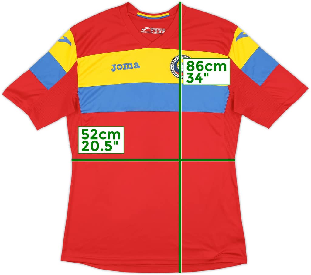 2016-17 Romania Joma Training Shirt - 10/10 - (XXL)