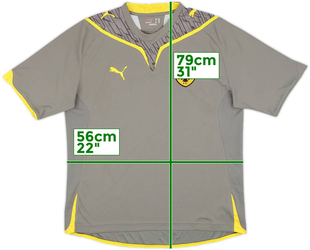 2009-10 AEK Athens Third Shirt - 9/10 - (XL)