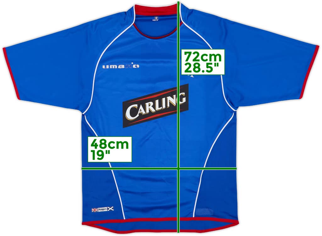 2005-06 Rangers Home Shirt - 5/10 - (M)