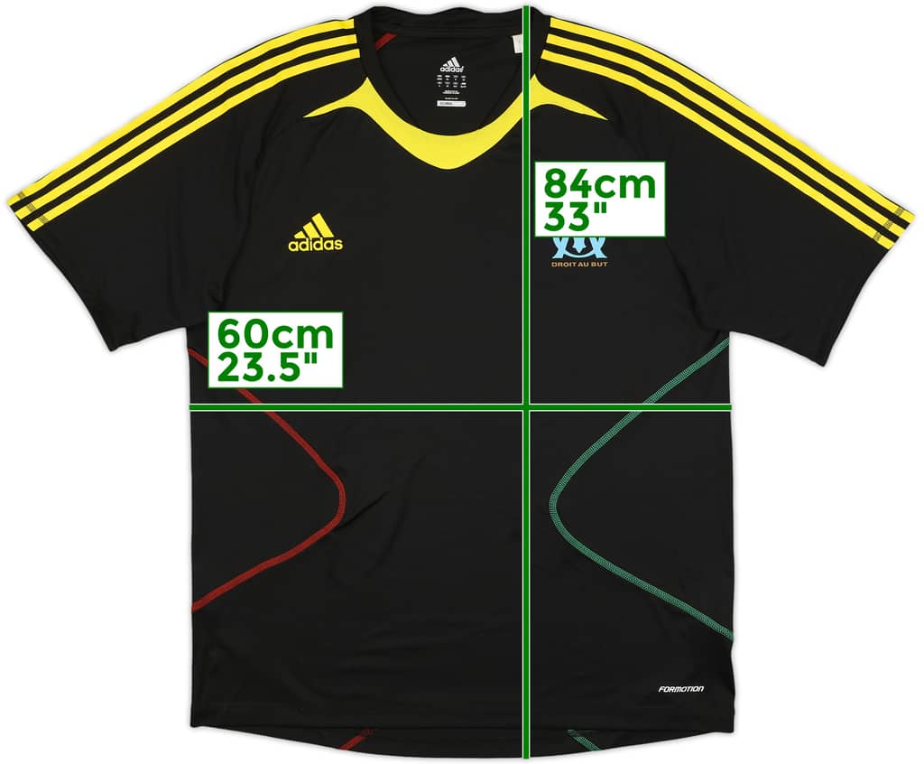 2010-11 Olympique Marseille Formotion Training Shirt - 10/10 - (XXL)