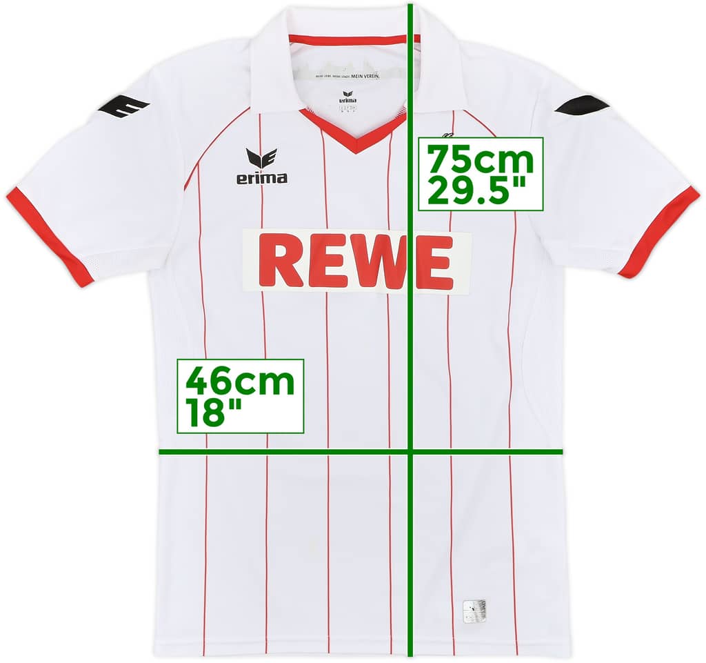 2012-13 FC Koln Home Shirt - 7/10 - (M)
