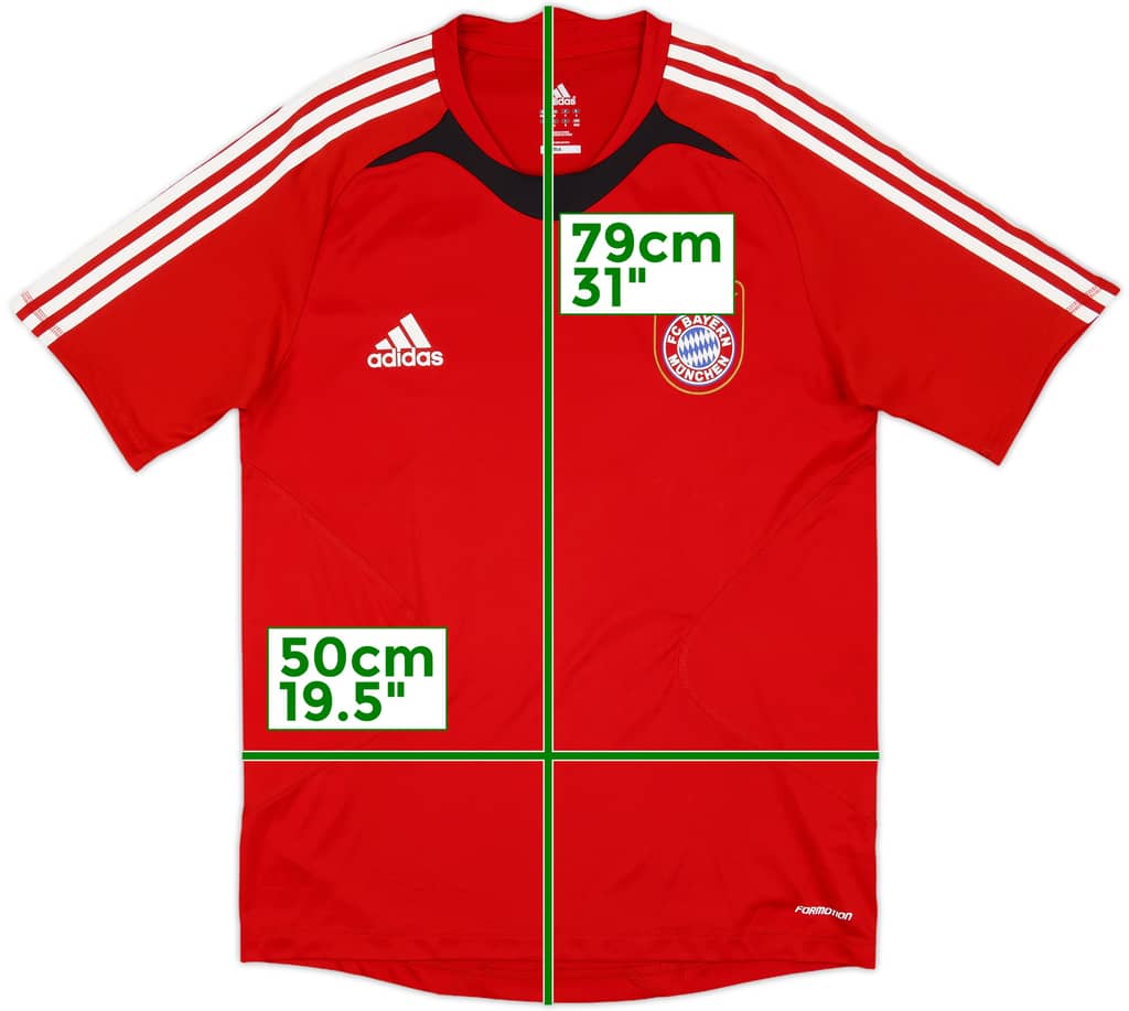 2010-11 Bayern Munich adidas Formotion Training Shirt - 8/10 - (M/L)