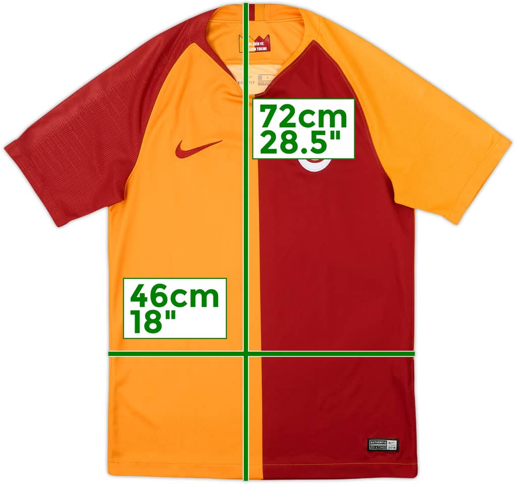 2018-19 Galatasaray Home Shirt - 7/10 - (S)