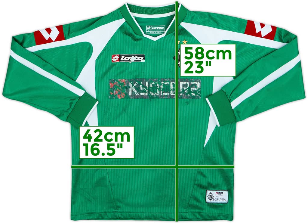 2006-07 Borussia Monchengladbach Third L/S Shirt - 4/10 - (11-12 Years)