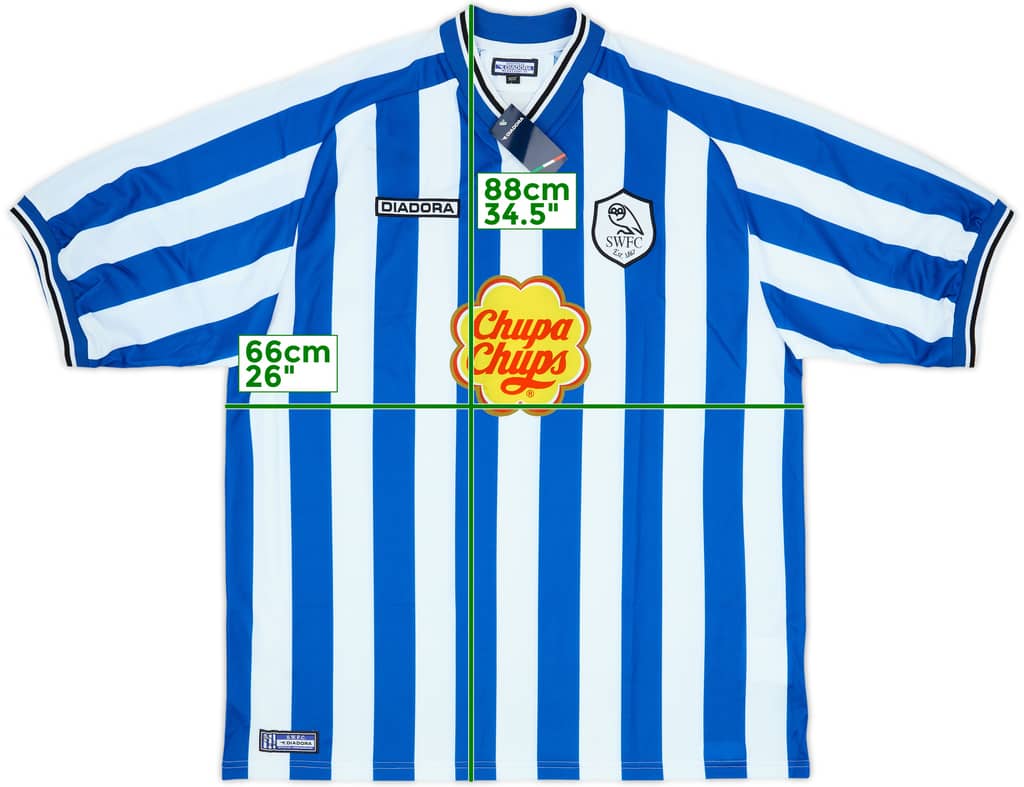 2001-03 Sheffield Wednesday Home Shirt (XXL)
