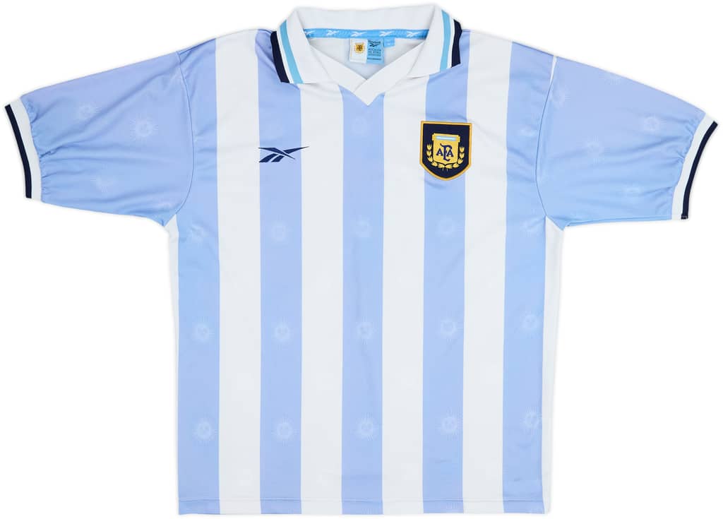 1999-00 Argentina Maillot Domicile - 5/10 - (M)