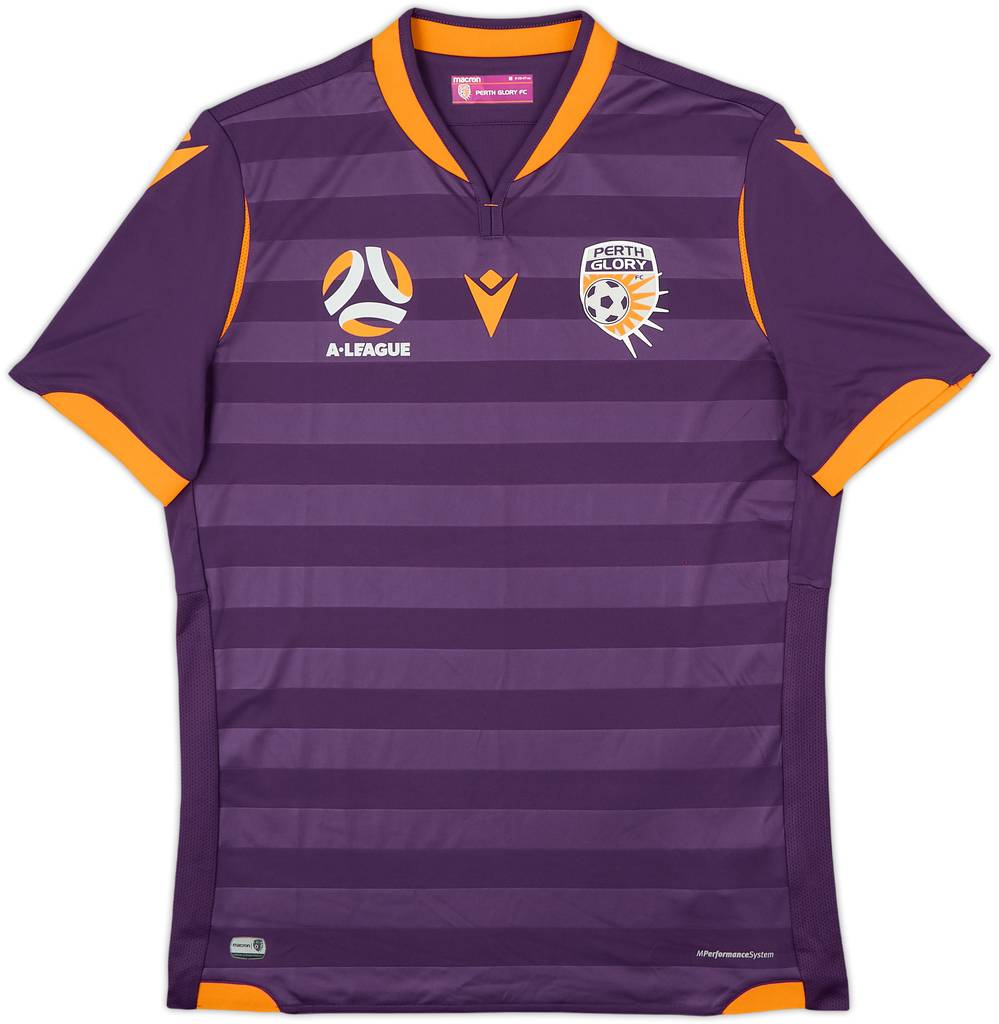 2020-21 Perth Glory Authentic Home Shirt - 9/10 - (M)