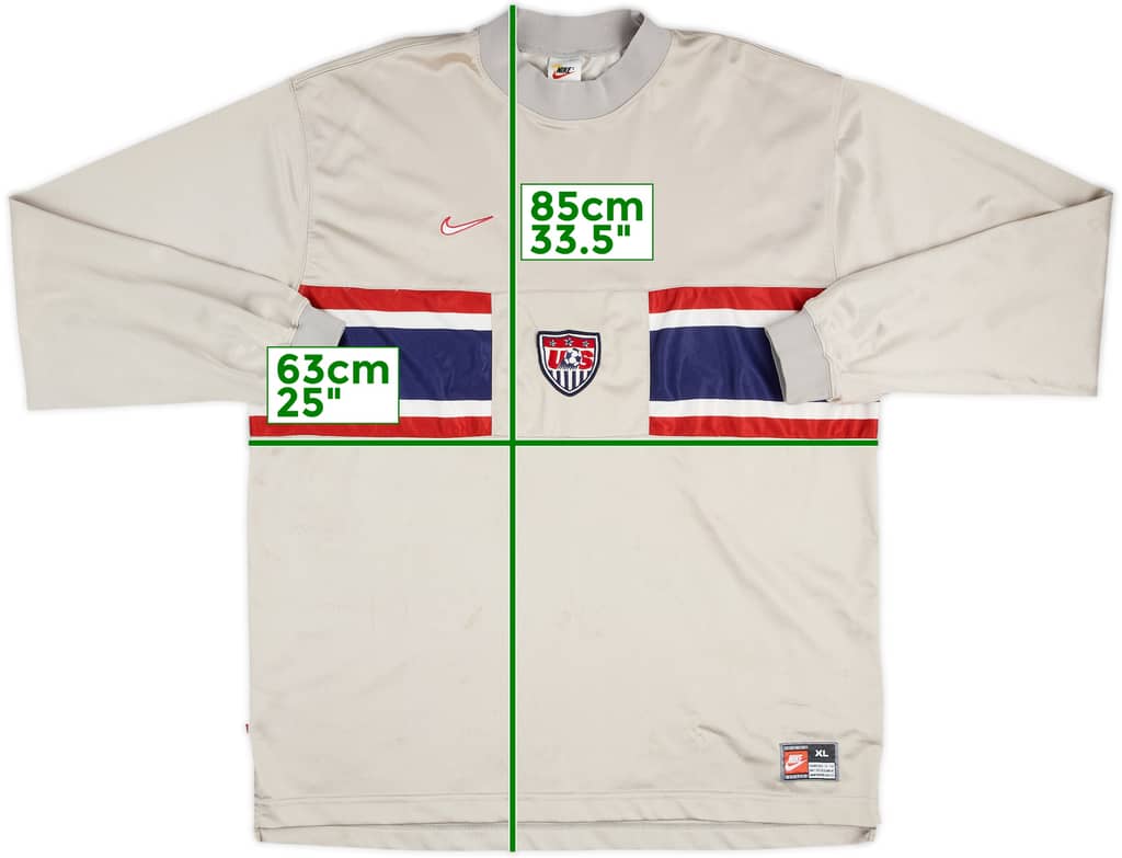 1995-97 USA GK Shirt - 7/10 - (XL)