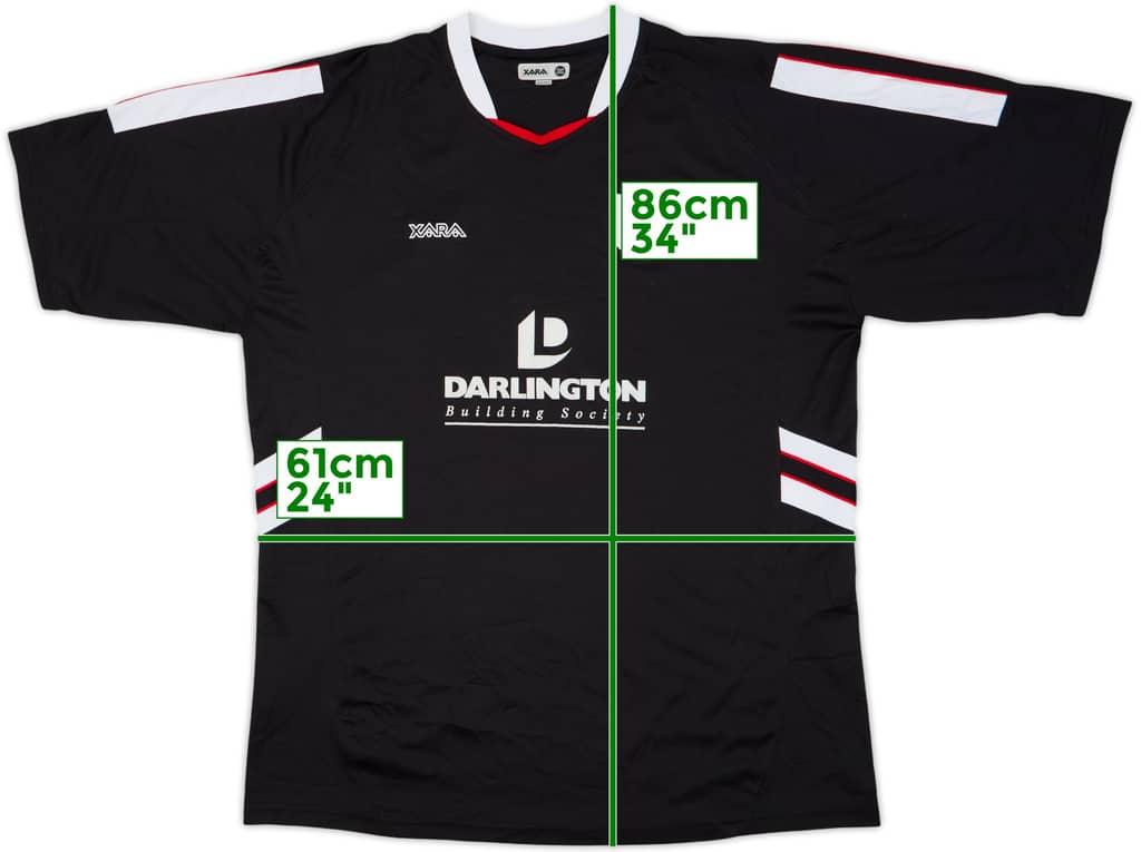 Camiseta de visitante del Darlington 2005-06 - 7/10 - (3XL)