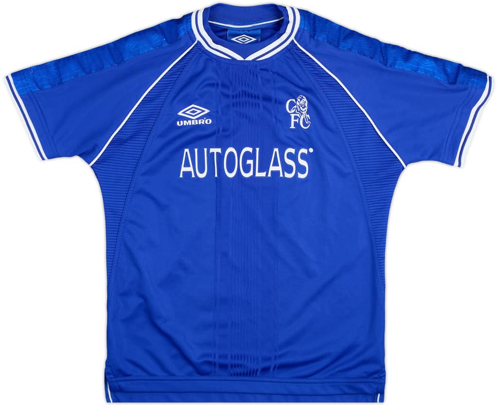 1999-01 Chelsea Home Shirt - 9/10 - (13-14 Years)