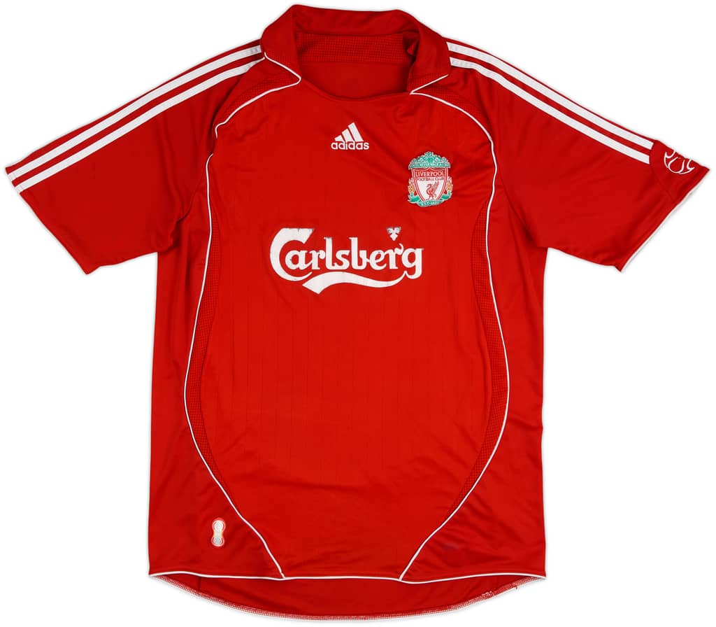2006-08 Liverpool Camiseta Local - 5/10 - (M)