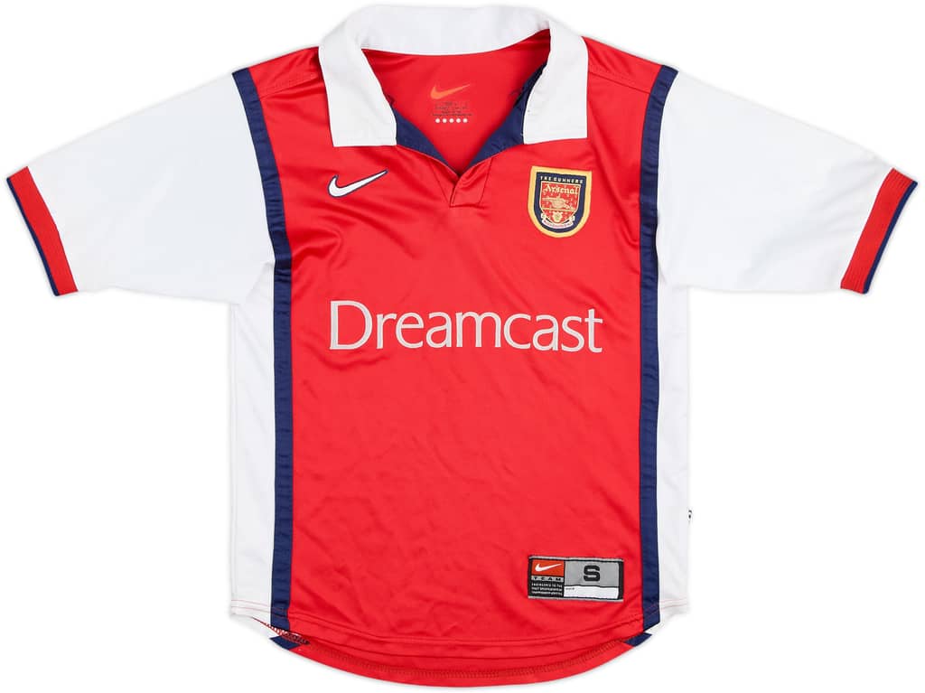 1999-00 Arsenal Home Shirt - 7/10 - (8-9 Years)