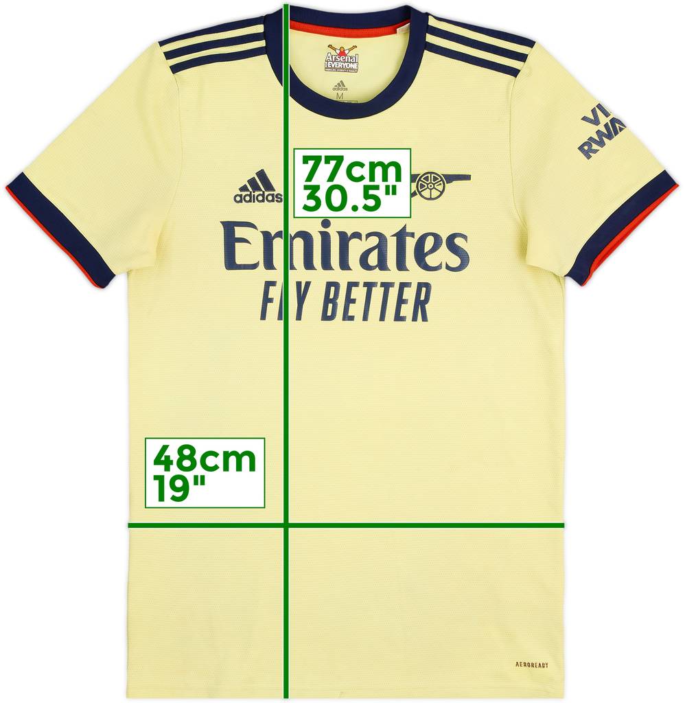2021-22 Arsenal Away Shirt - 5/10 - (M)