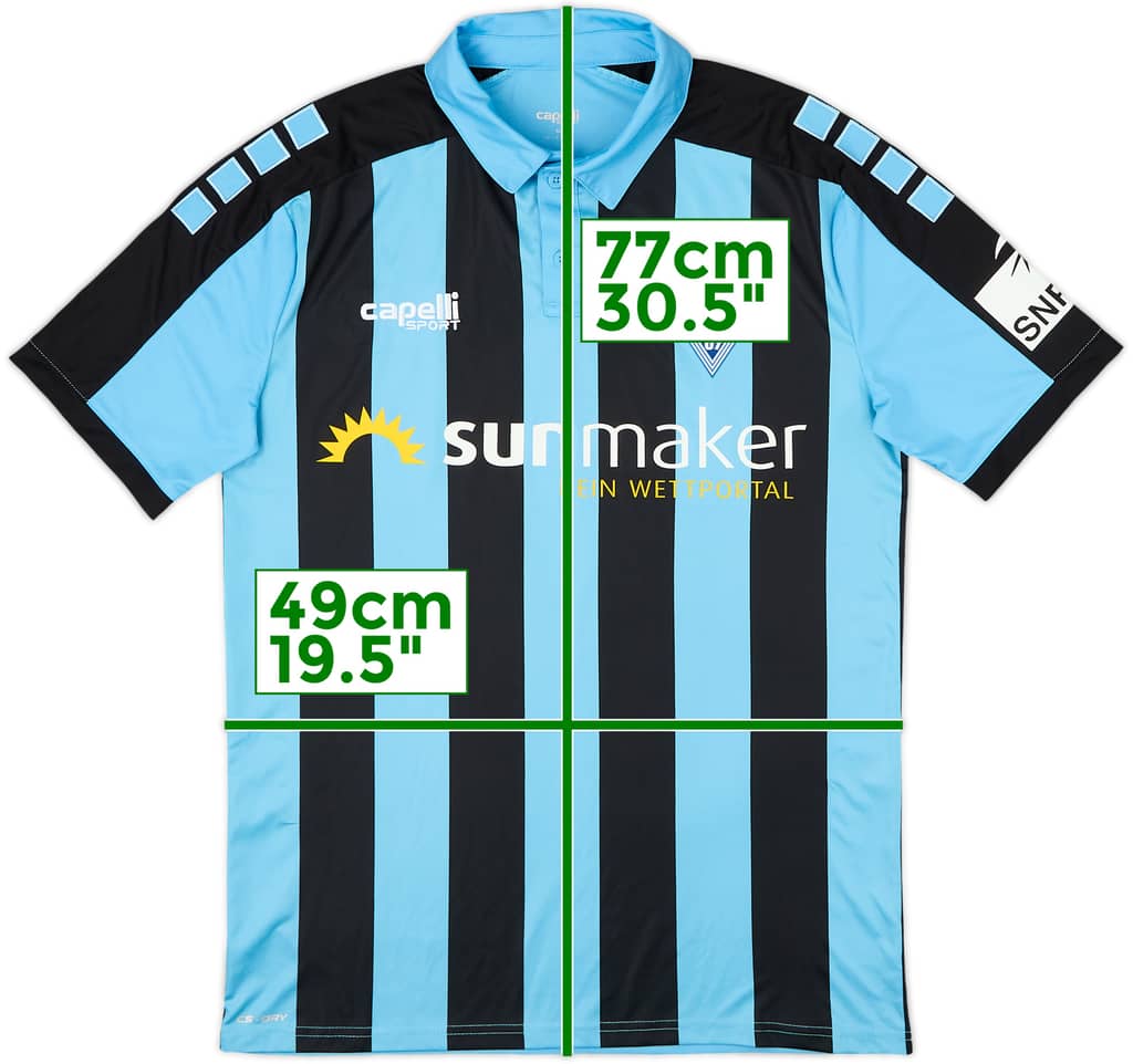 2019-20 Waldhof Mannheim Home Shirt - 9/10 - (M)