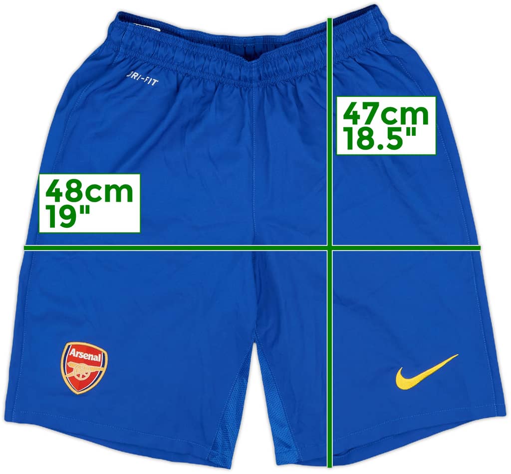 2013-14 Arsenal Away Shorts - 9/10 - (S)