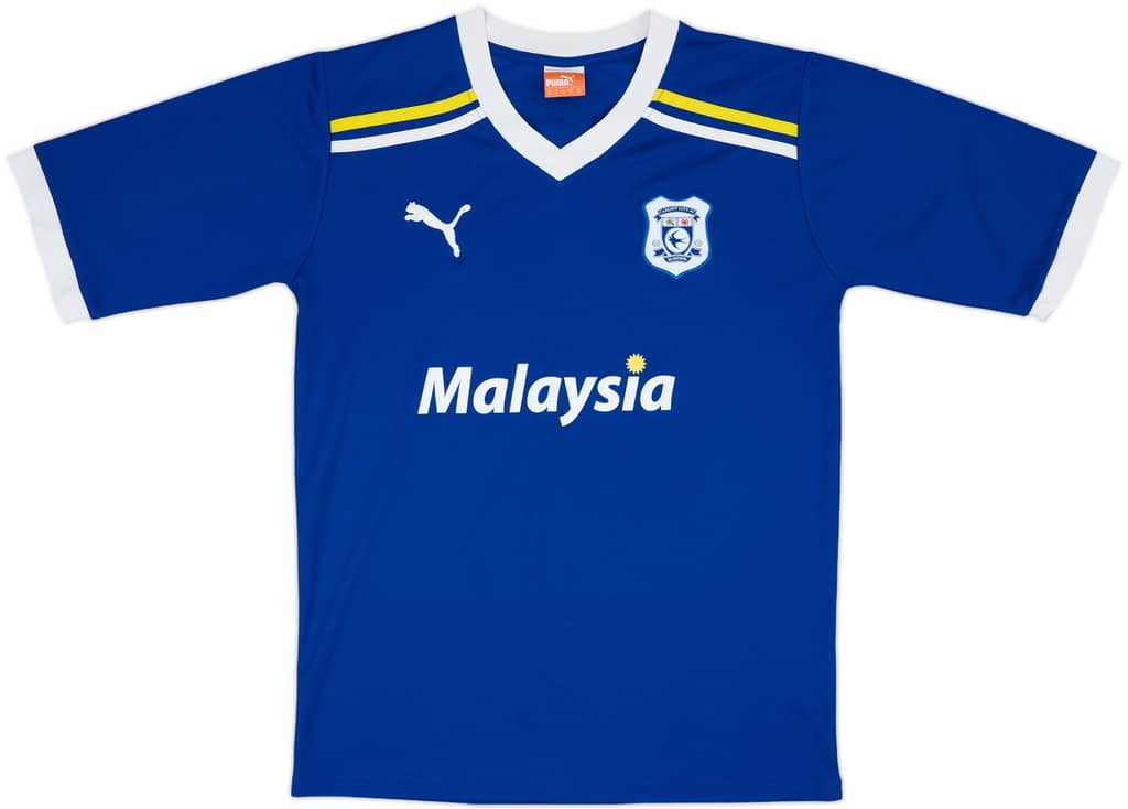2011-12 Cardiff Home Shirt - 7/10 - (M)