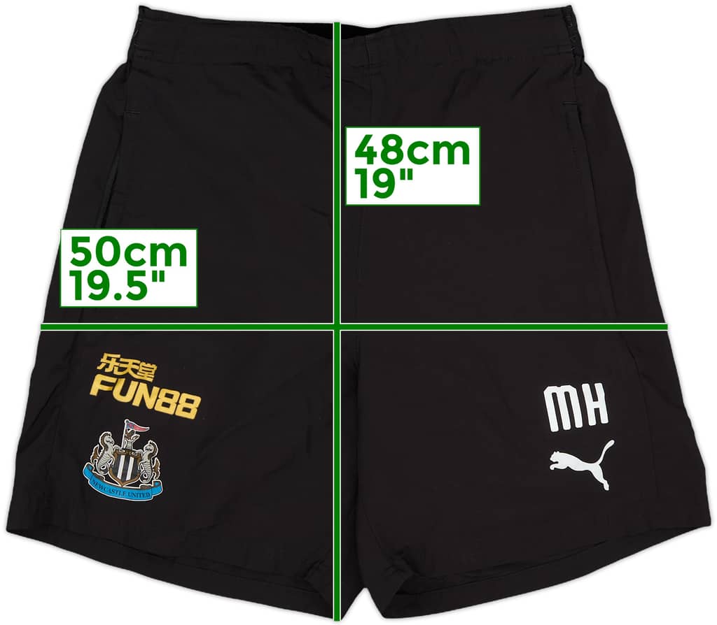 2017-18 Newcastle Staff Issue Puma Training Shorts MH - 7/10 - (M)