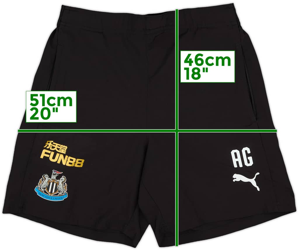 2017-18 Newcastle Staff Issue Puma Training Shorts AG - 7/10 - (M)