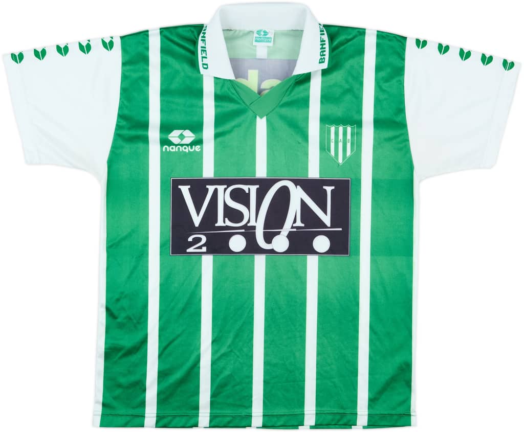 1994 Club Atletico Banfield Home Shirt #8 - 5/10 - (L)