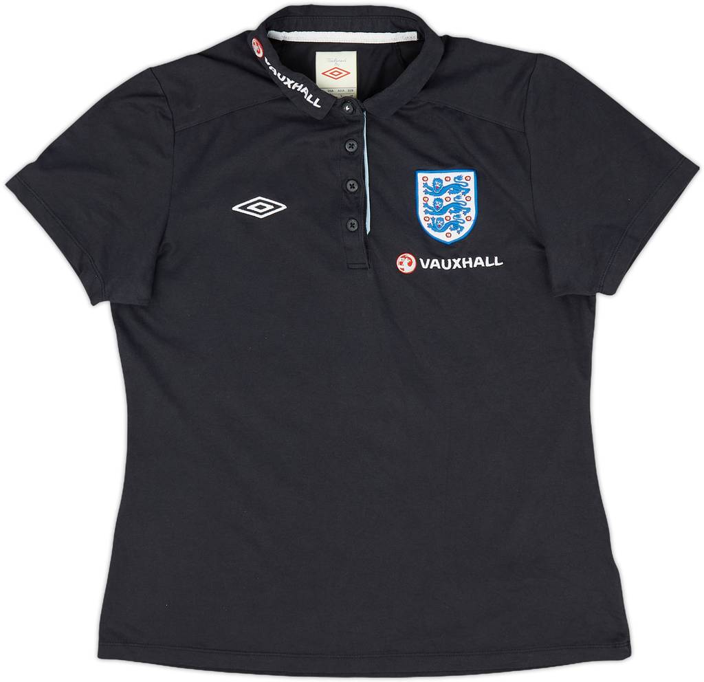 2011-12 England Umbro Polo Shirt - 9/10 - (Women's M)