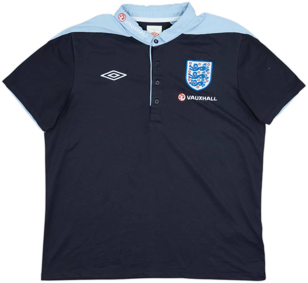 2010-11 England Umbro Polo Shirt - 6/10 - (L)