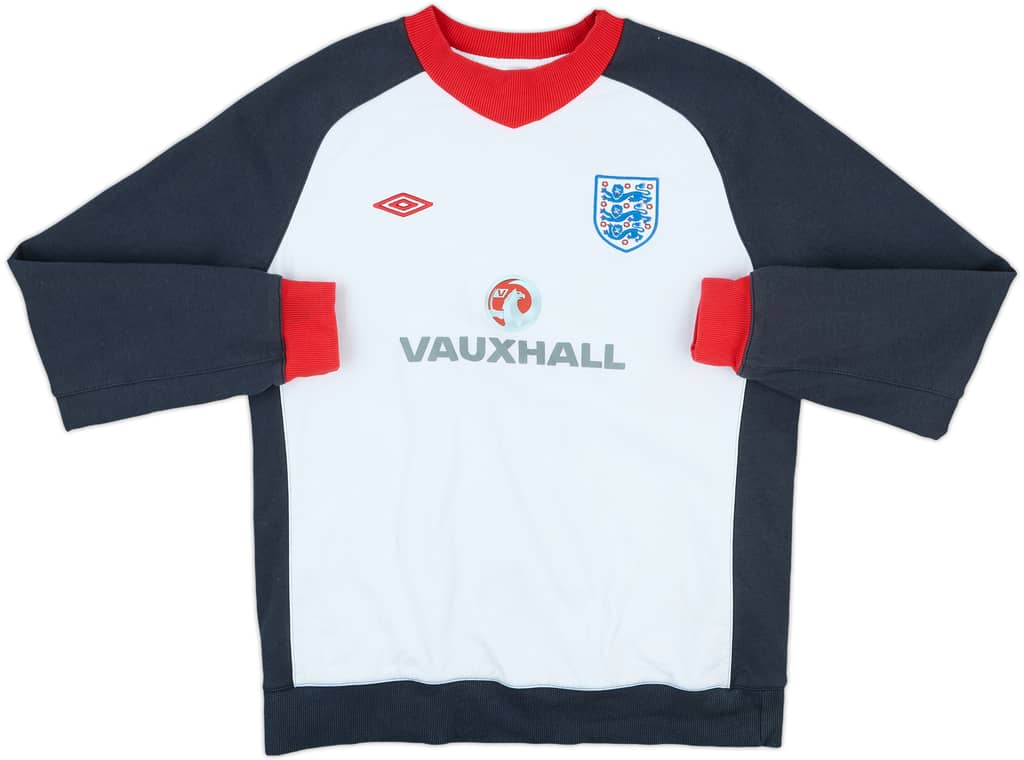 2012-13 England Umbro Sweat Top - 6/10 - (L)