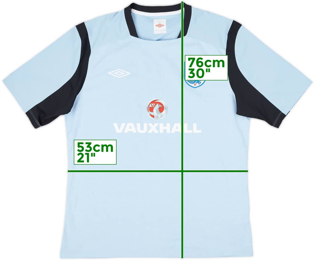 2011-12 England Umbro Training Tee - 8/10 - (XL)