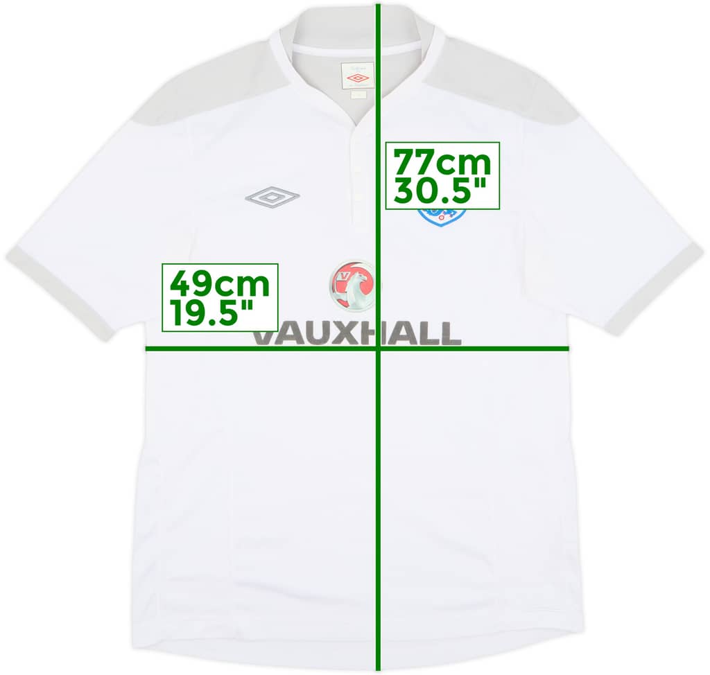 2011-12 England Umbro Polo Shirt - 6/10 - (L)