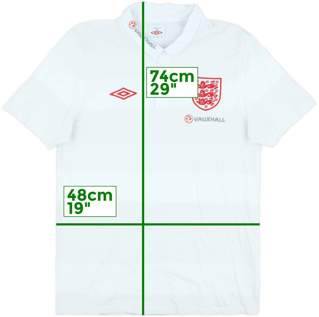 2012-13 England Umbro Polo Shirt - 9/10 - (Women's L)