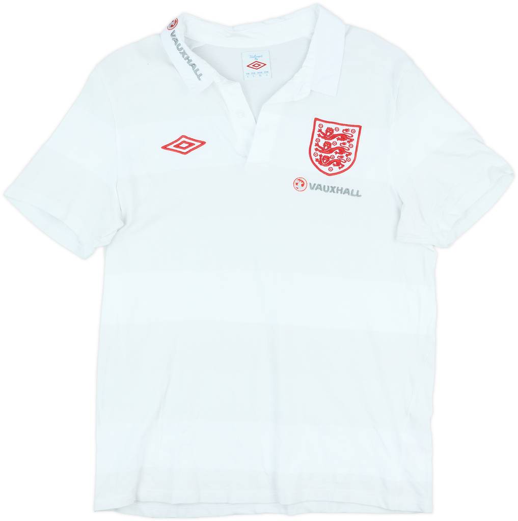 2012-13 England Umbro Polo Shirt - 9/10 - (L)