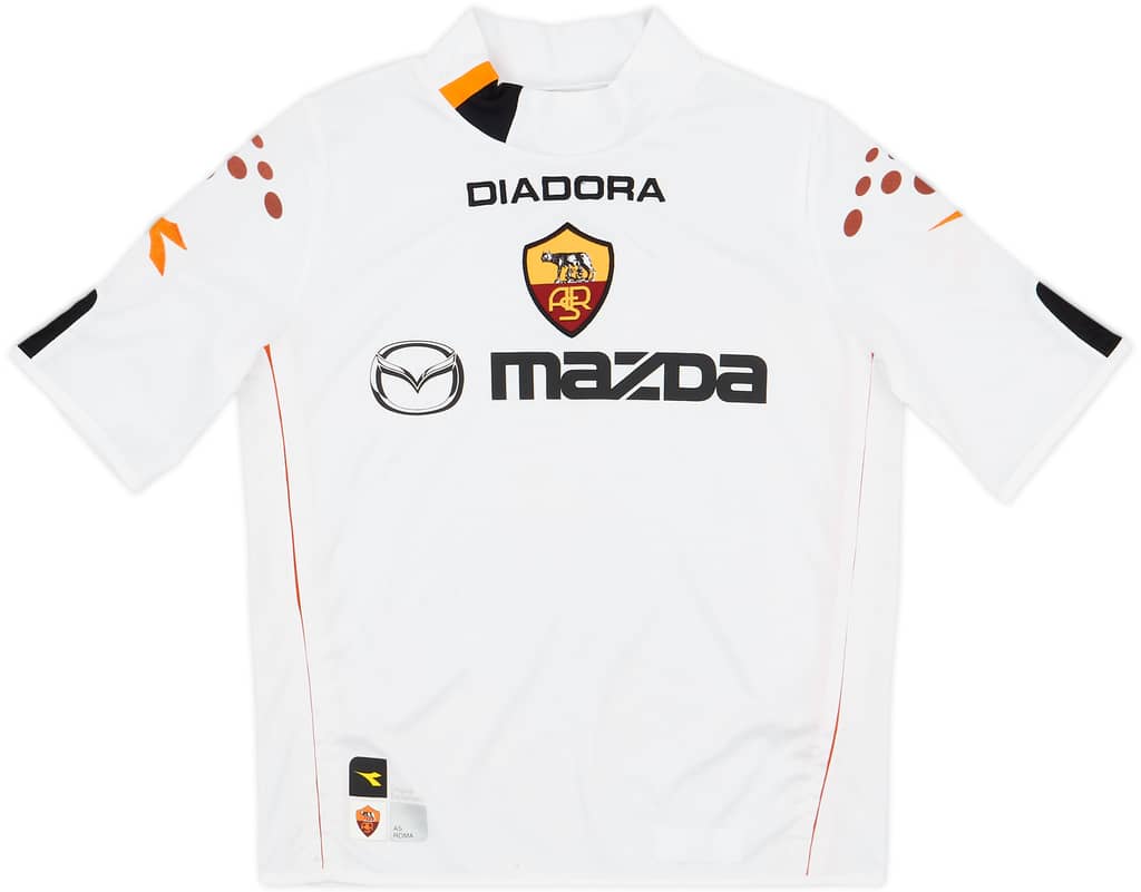 2003-04 Roma Away Shirt - 7/10 - (L.Boys)
