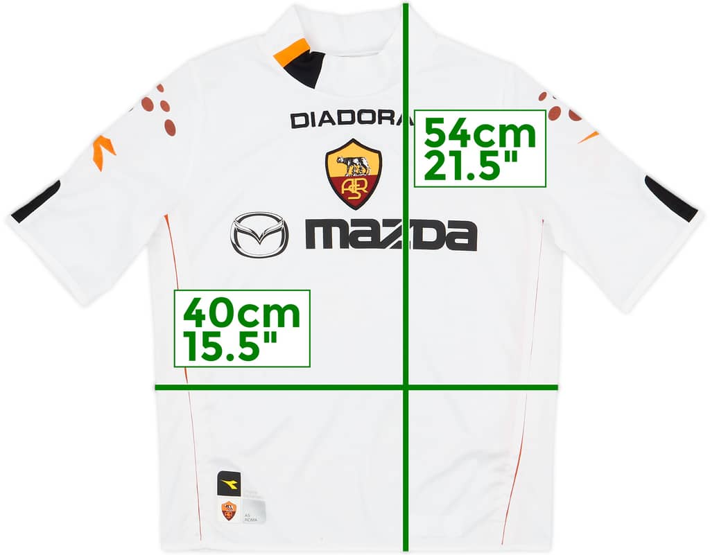 2003-04 Roma Away Shirt - 7/10 - (L.Boys)