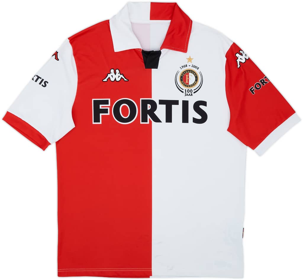 2008-09 Feyenoord Home Shirt - 6/10 - (XL)