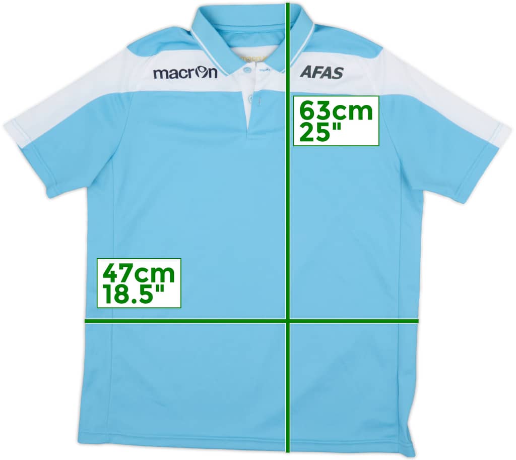 2012-13 AZ Alkmaar Macron Polo Shirt - 8/10 - (S)