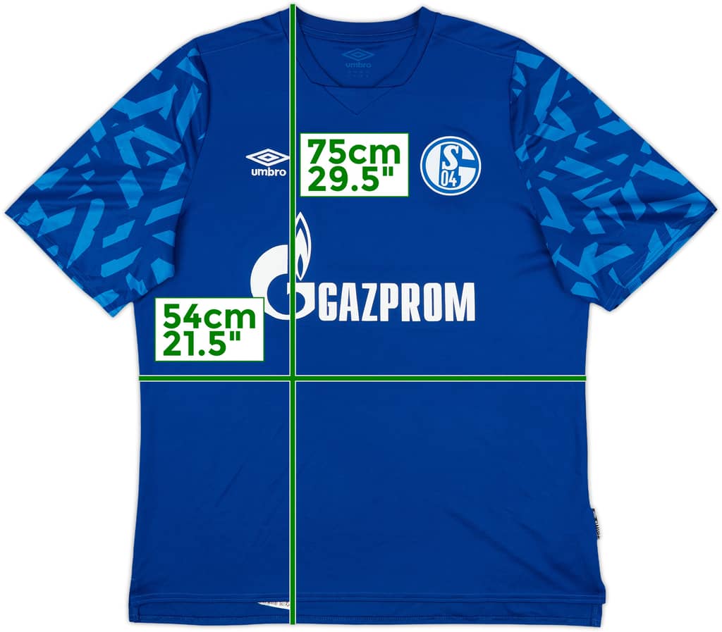 2019-20 Schalke Home Shirt - 10/10 - (XL)