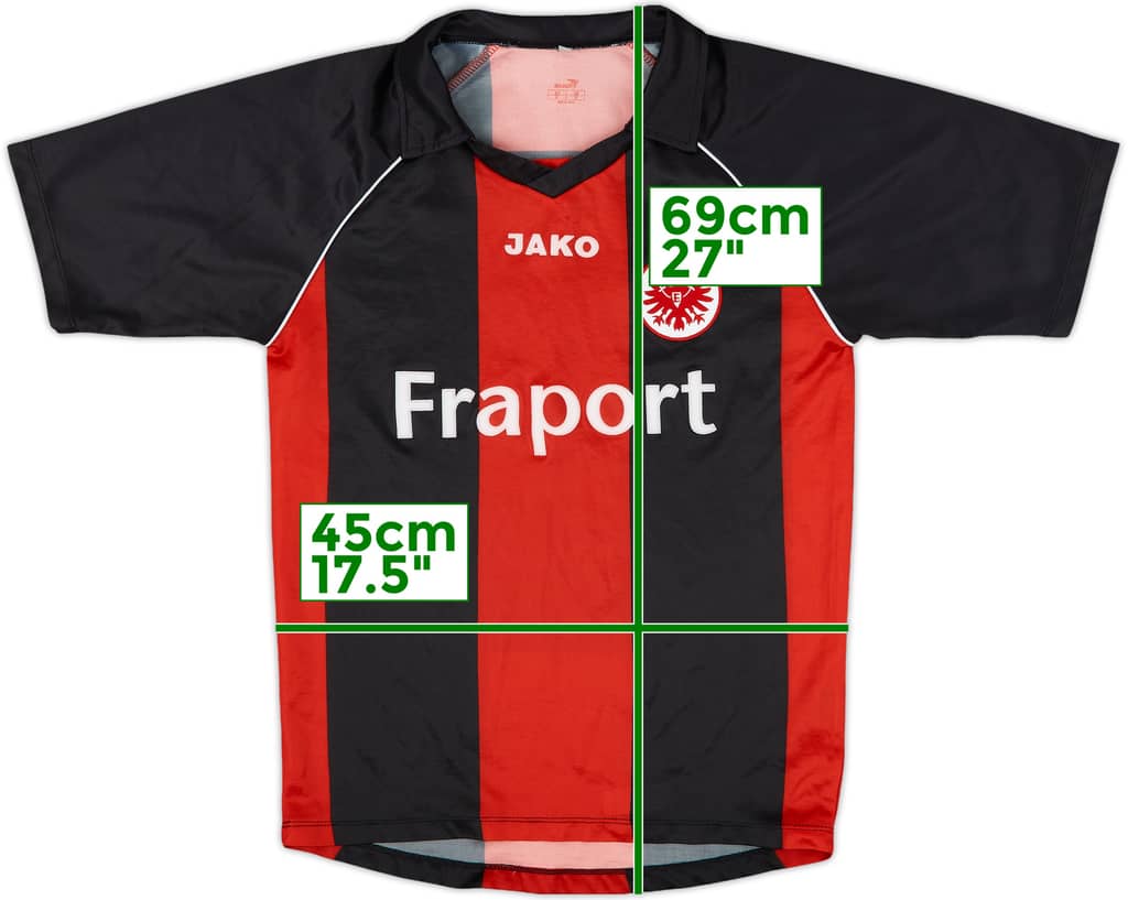 2006-07 Eintracht Frankfurt Home Shirt - 8/10 - (S)