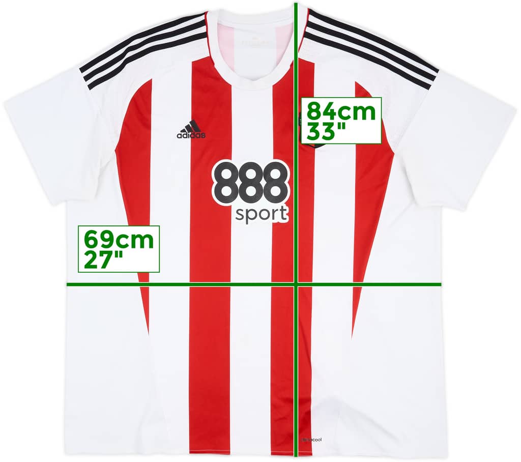 2016-17 Brentford Home Shirt - 6/10 - (3XL)