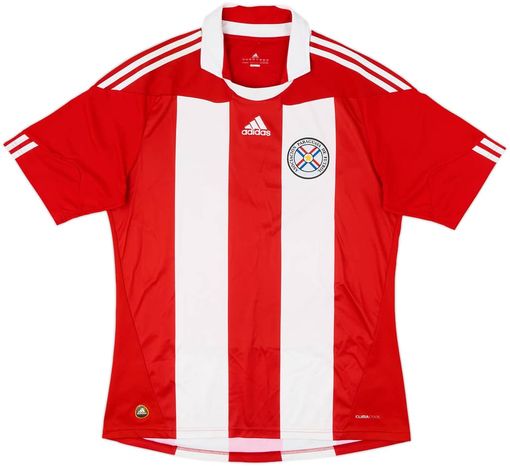 2010-12 Paraguay Home Shirt - 8/10 - (L)