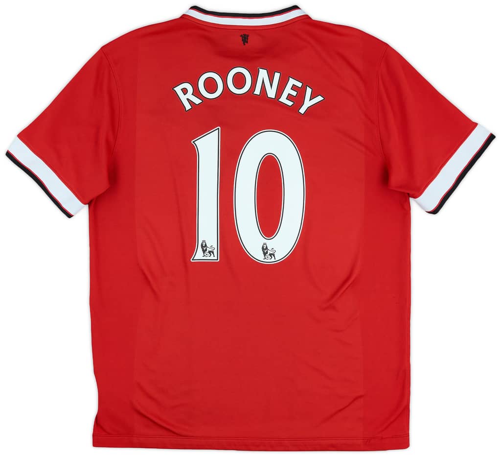 2014-15 Manchester United Home Shirt Rooney #10 - 5/10 - (L)