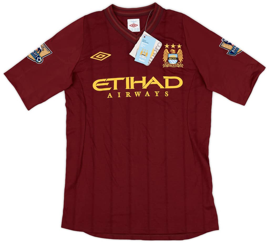 2012-13 Manchester City Away Shirt Kompany #4 (M)