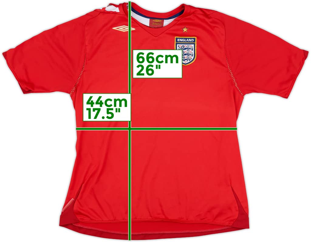 2006-08 England Away Shirt - 6/10 - (Women's L)