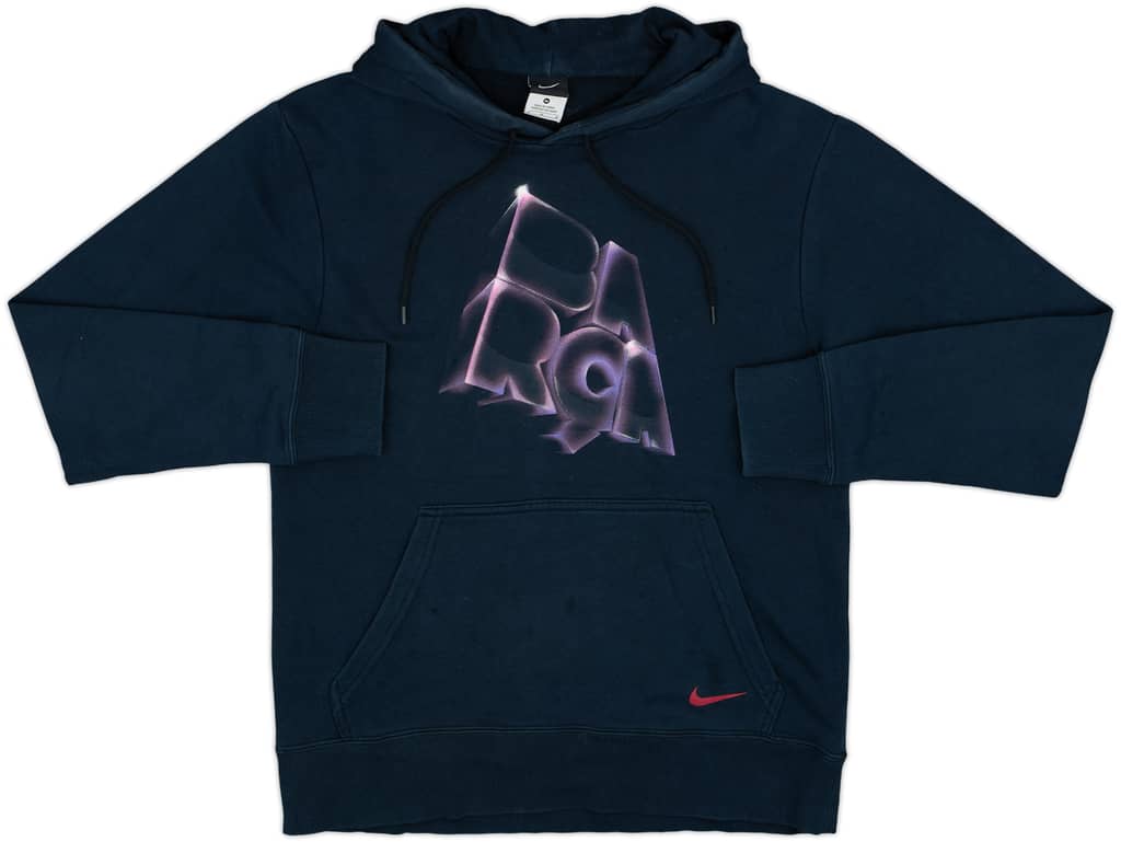 2011-12 Barcelona Nike Hooded Top - 6/10 - (M)