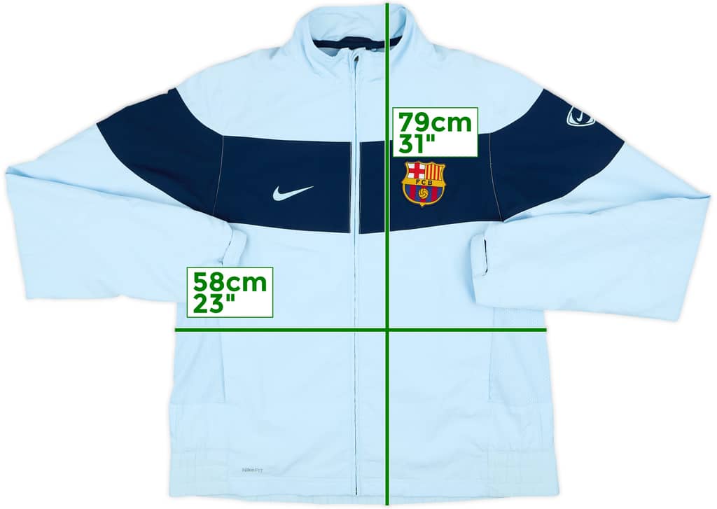 2009-10 Barcelona Nike Track Jacket - 8/10 - (L)