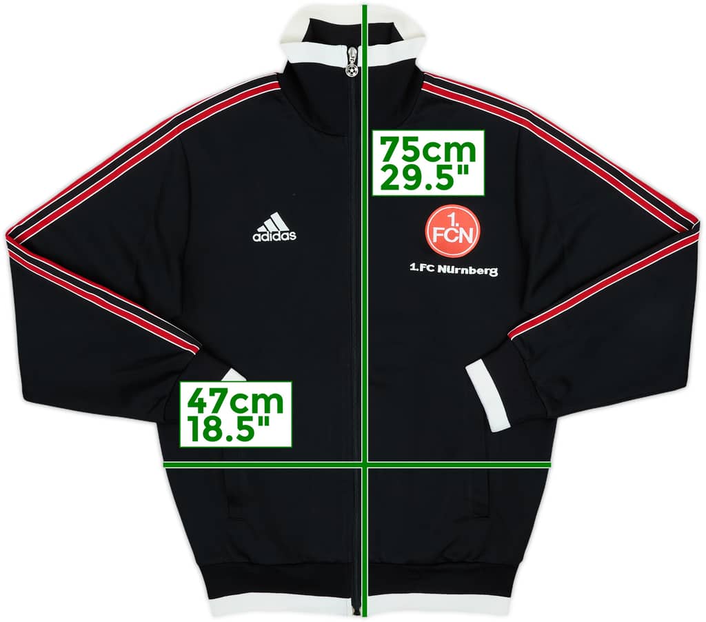 2008-09 Nurnberg adidas Track Jacket - 8/10 - (S)