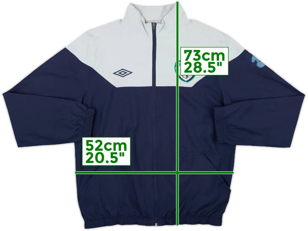2010-11 Ireland Umbro Track Jacket - 6/10 - (M)
