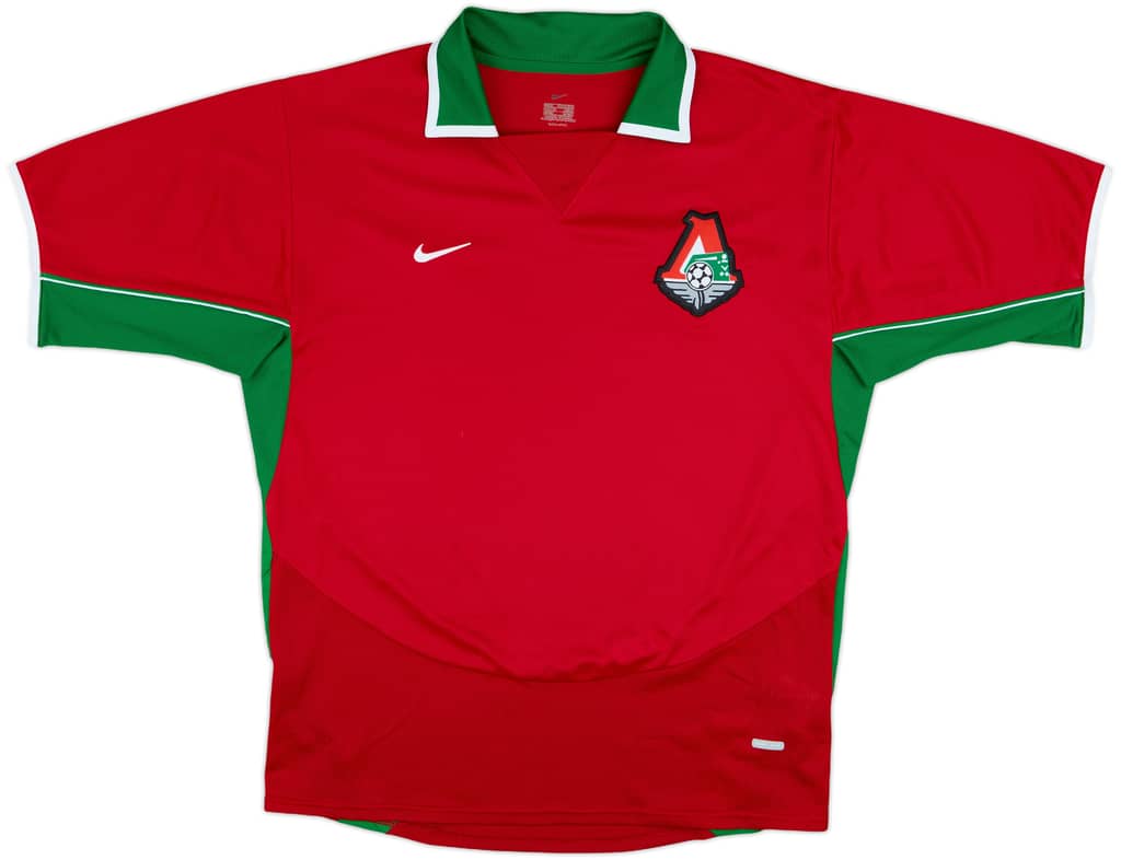 2004-05 Lokomotiv Moscow Home Shirt - 10/10 - (L)